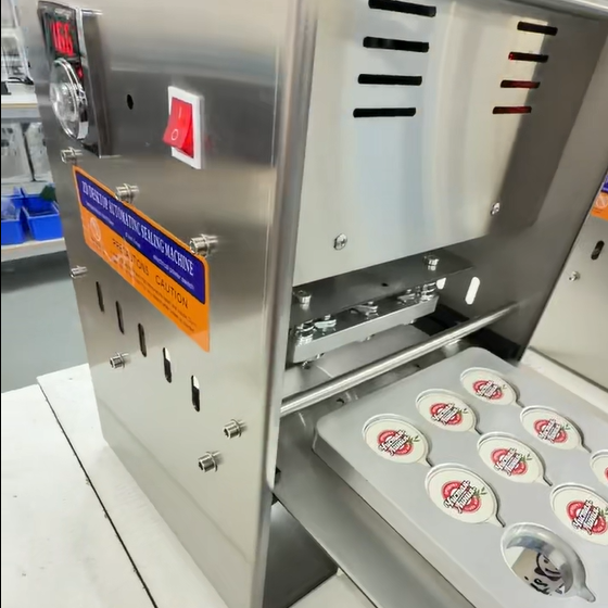 Coffee Tea & Espresso Appliances - Macchina Termosigillatrice Semiautomatica per Bicchieri in