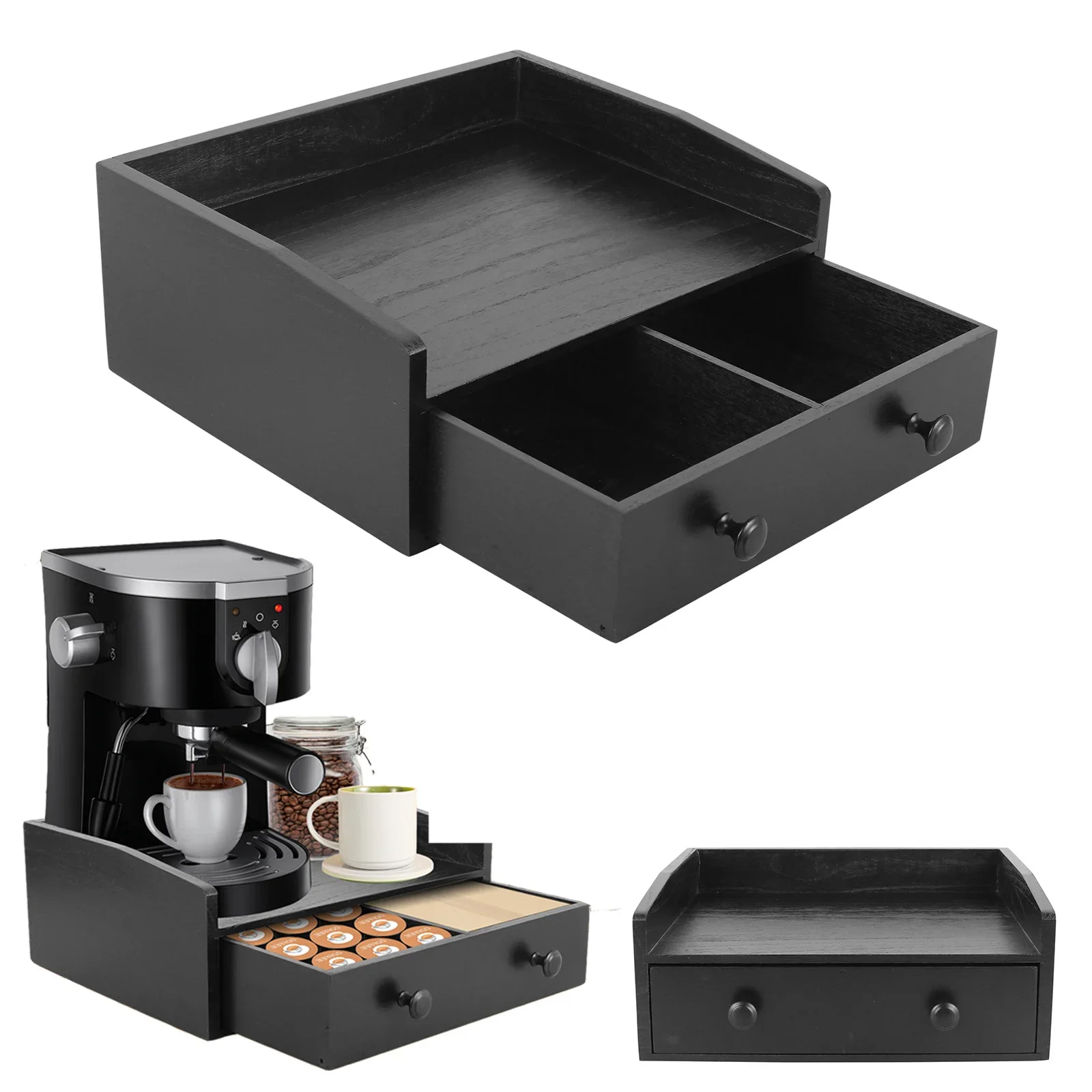 Coffee Tea Drawer Organizer - Cassetto Base per Macchina da Caffè