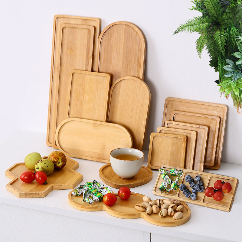 Coffee Tea Japan - Stoviglie Vassoio per alimenti in legno