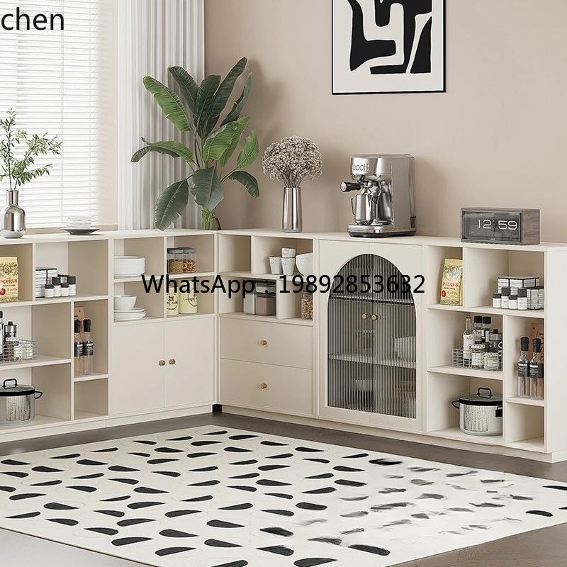 Coffee & Tea Maker Machine - Mobiletto Laterale i7 Cream Wind per
