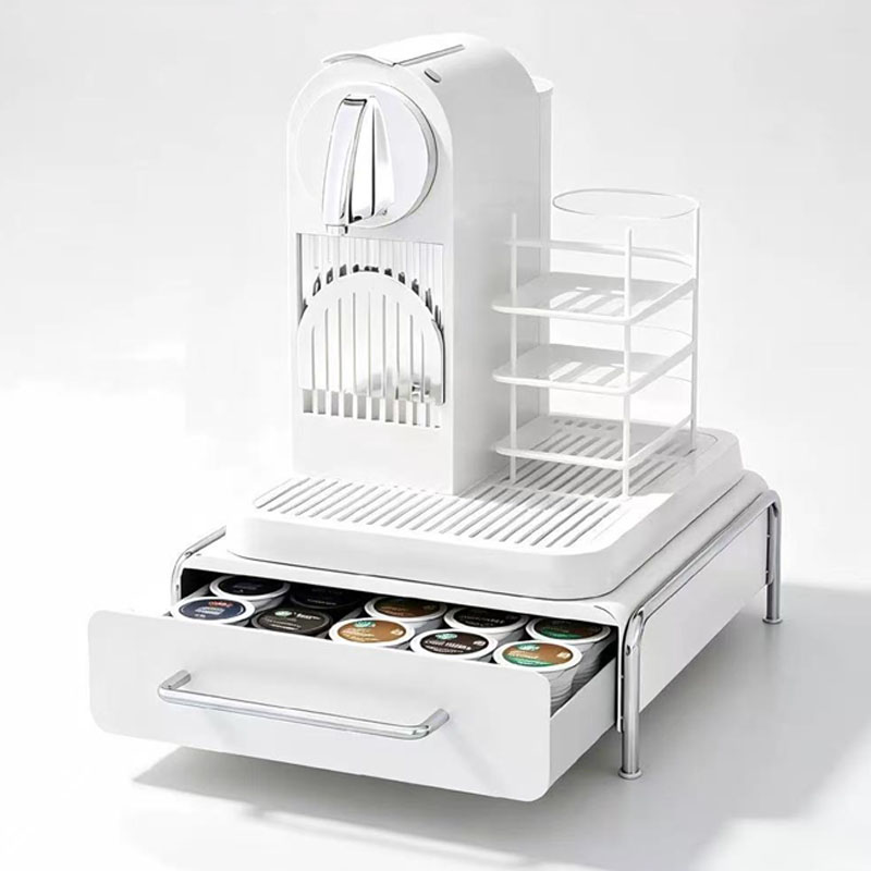 Coffee Tea Drawer Organizer - Cassetto porta capsule caffè, espositore da