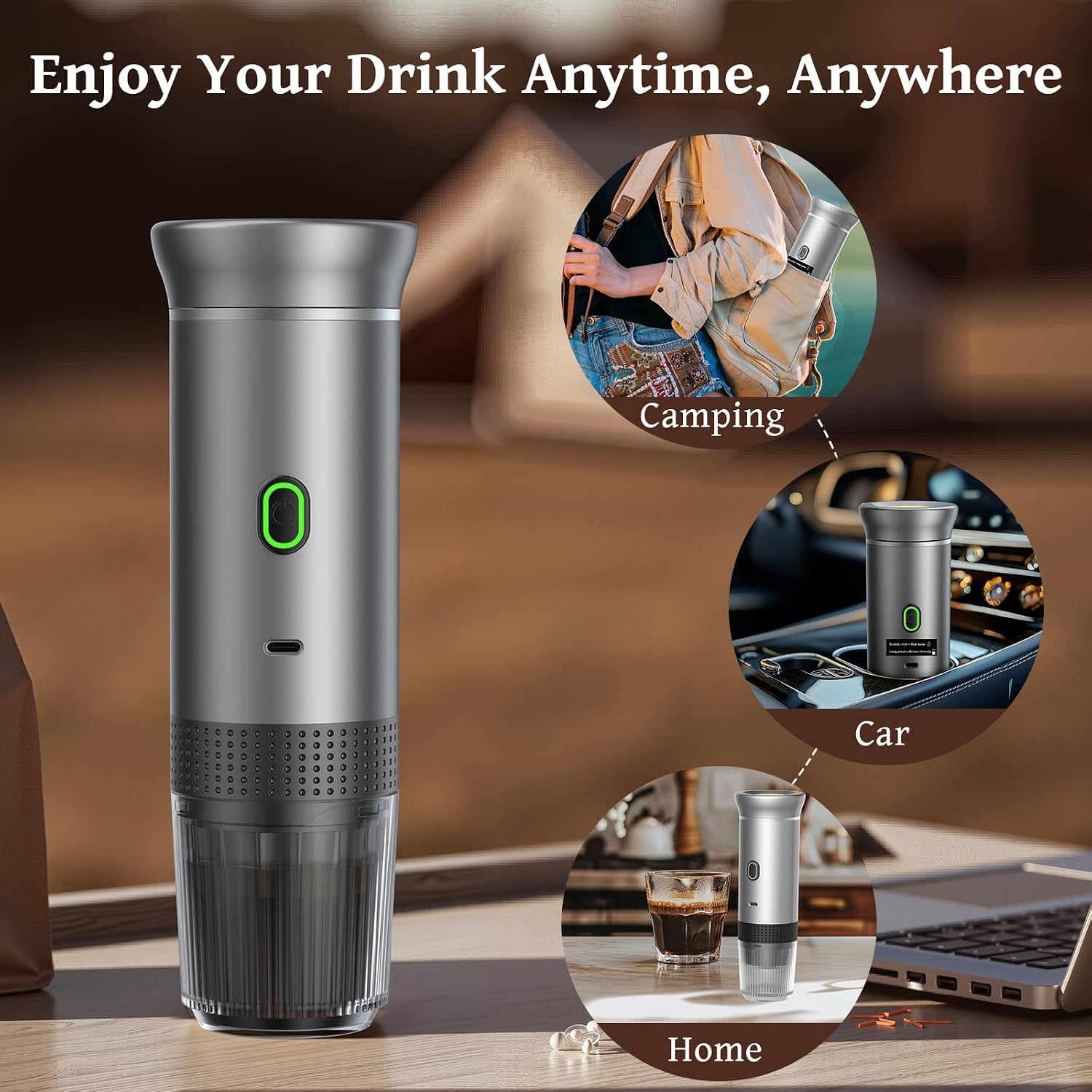 Coffee Tea Espresso Machines - Nuova Macchina da Caffè Espresso Portatile