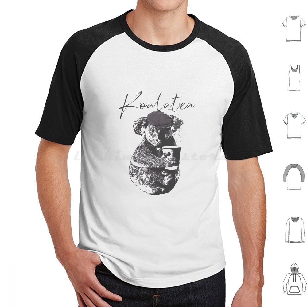 Coffee Tea Joke - T-Shirt Koalatea per Uomo, Donna e