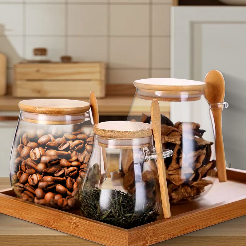 Barattolo di vetro sigillato d - Coffee Tea Sugar Container Set recensione e prezzo