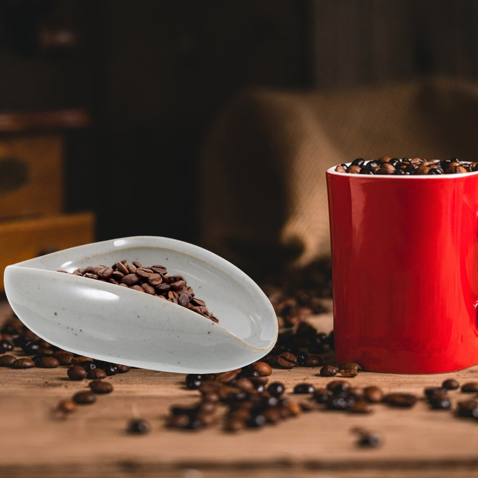 Vassoio dosatore in ceramica p - Coffee Tea And Bean Leaf recensione e prezzo