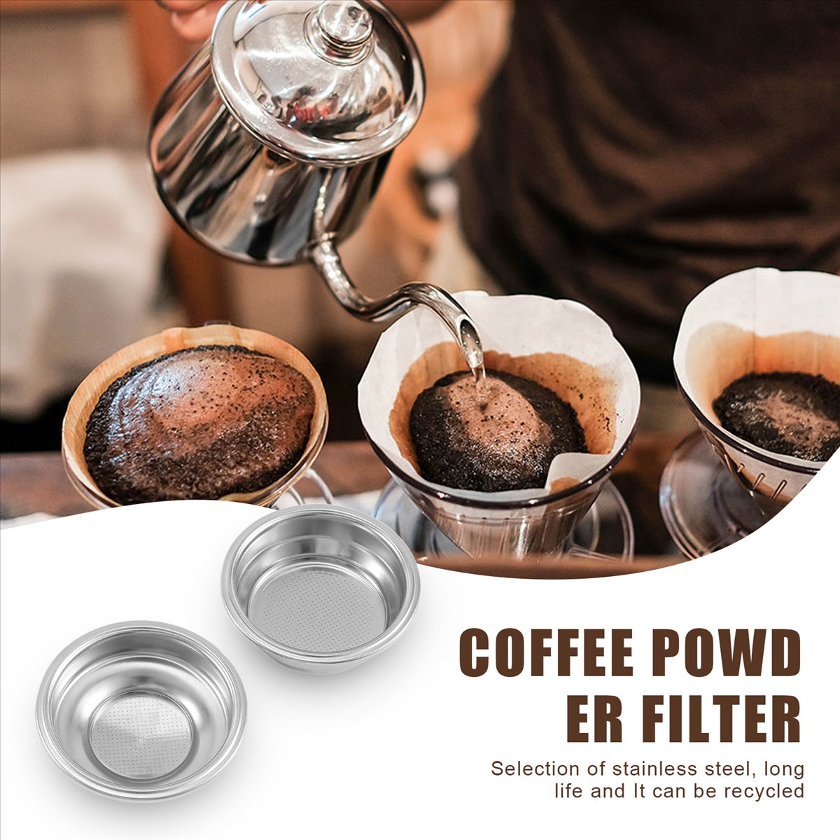 DT34 2 Pezzi Cestello Filtro i - Coffee Tea Espresso Machines recensione e prezzo
