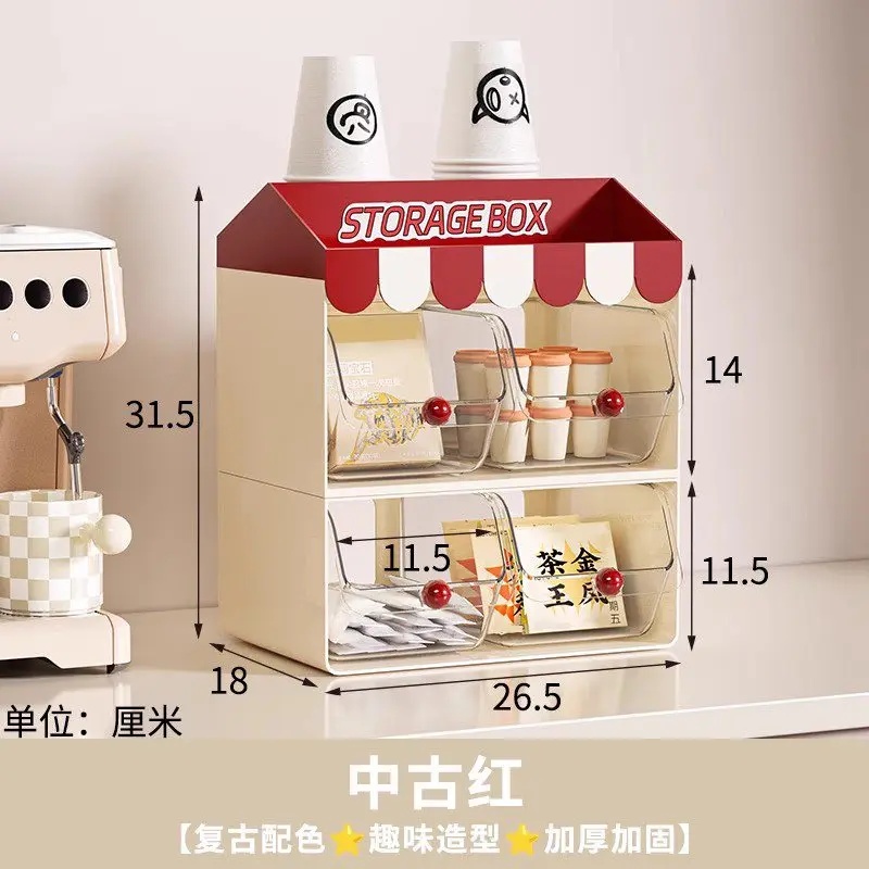 1 Pezzo Porta-Bustine di Tè a  - Coffee Tea Drawer Organizer recensione e prezzo