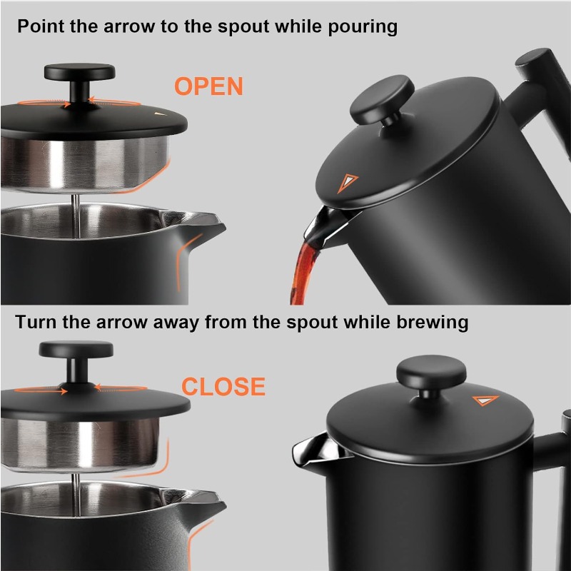 Caffettiera French Press 34 Oz - French Press Coffee & Tea recensione e prezzo