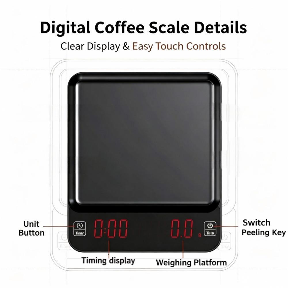 Bilancia Digitale di Alta Prec - Coffee & Tea Maker Machine recensione e prezzo