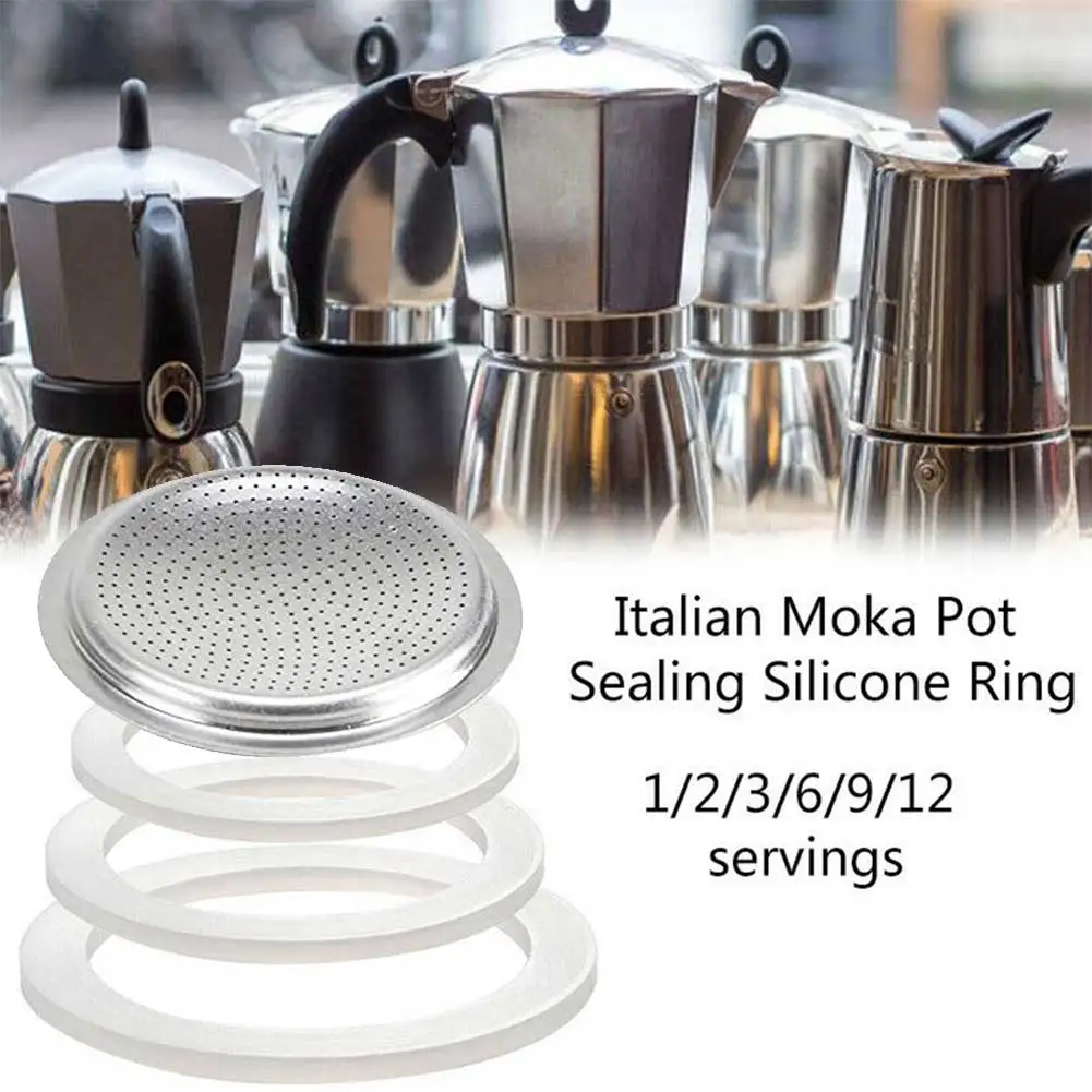1 set guarnizione in gomma sil - Moka Pot Stove recensione e prezzo