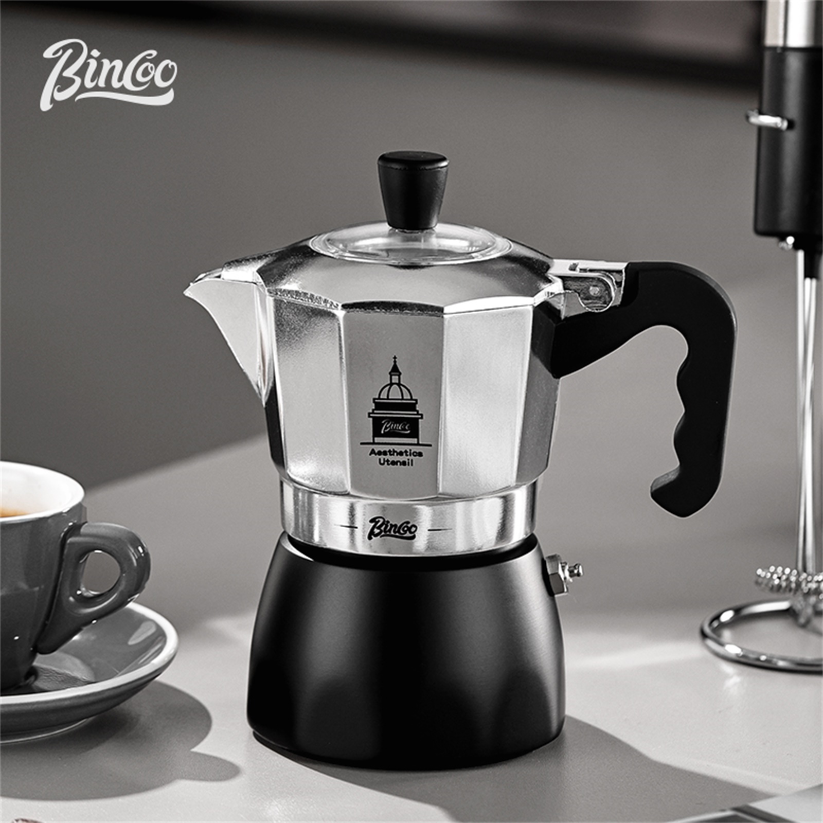BINCOO Pentola Moka a Doppia V - Moka Pot Stove recensione e prezzo