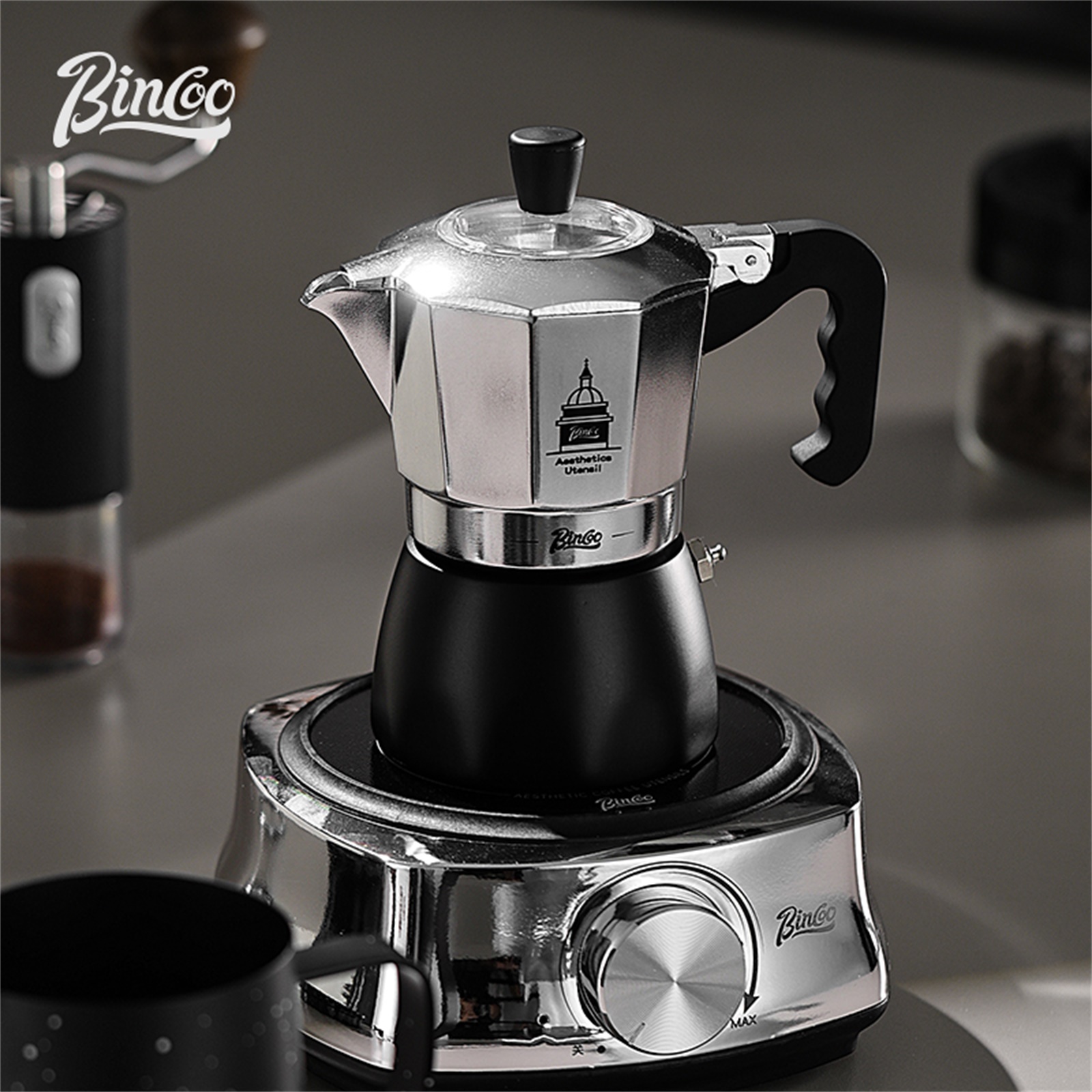 BINCOO Pentola Moka a Doppia V - Moka Pot Stove recensione e prezzo