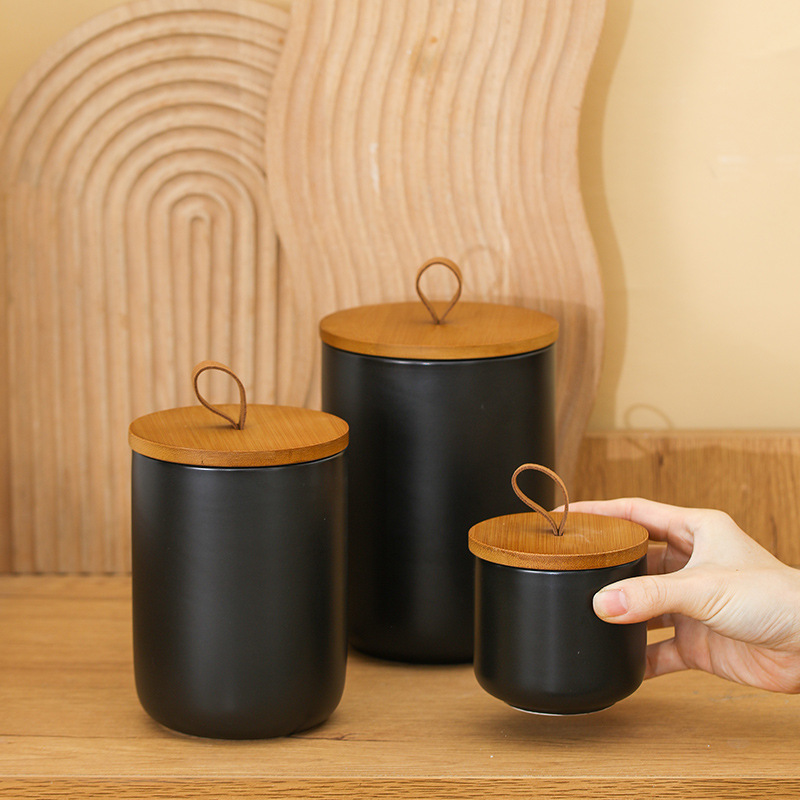 Vaso portaoggetti in ceramica  - Coffee Tea Sugar Container Set recensione e prezzo
