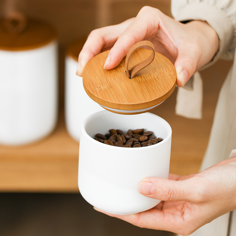 Vaso portaoggetti in ceramica  - Coffee Tea Sugar Container Set recensione e prezzo