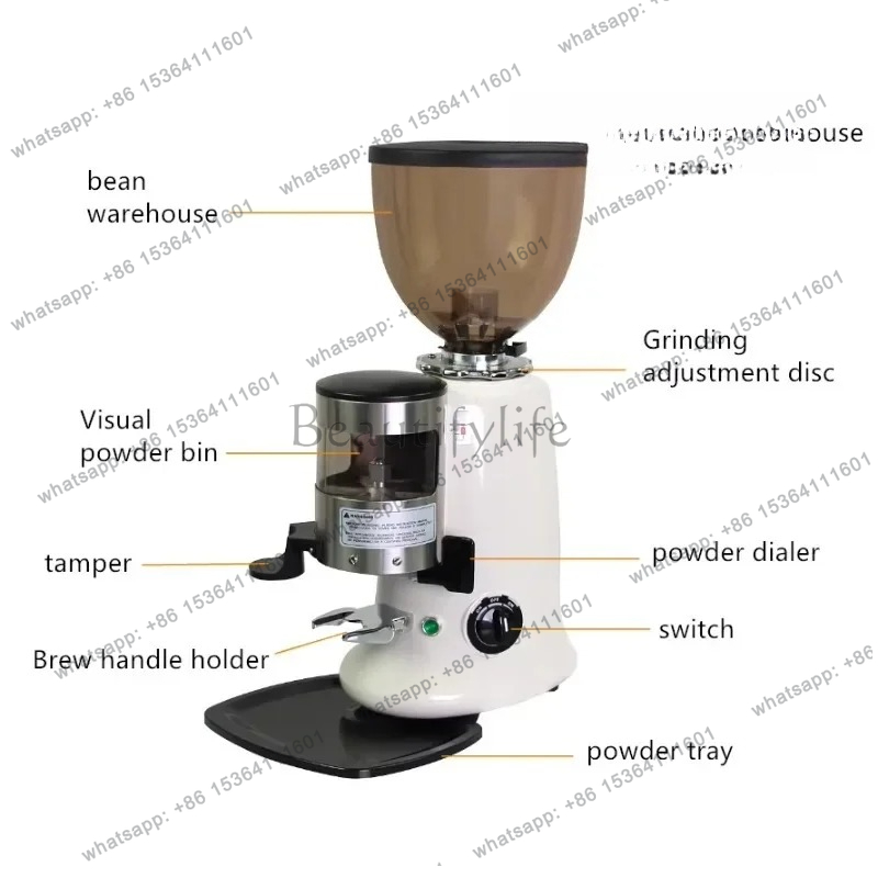 Macinacaffè commerciale piatto - Coffee Tea Espresso Machines recensione e prezzo