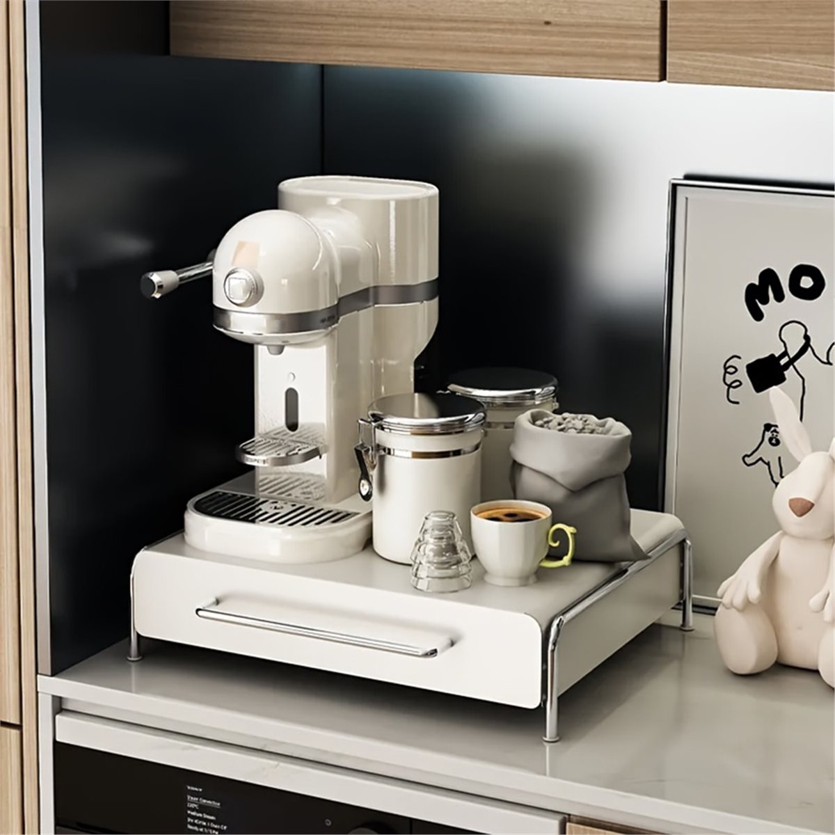 Elegante Portacapsule in Metal - Coffee Tea Drawer Organizer recensione e prezzo