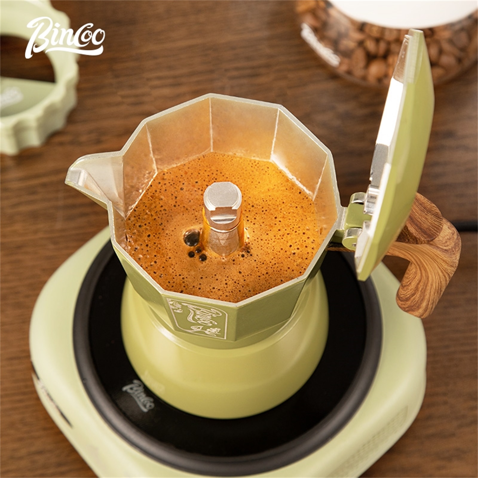 Bincoo Premium Moka Pot Set 6  - Moka Pot Stove recensione e prezzo