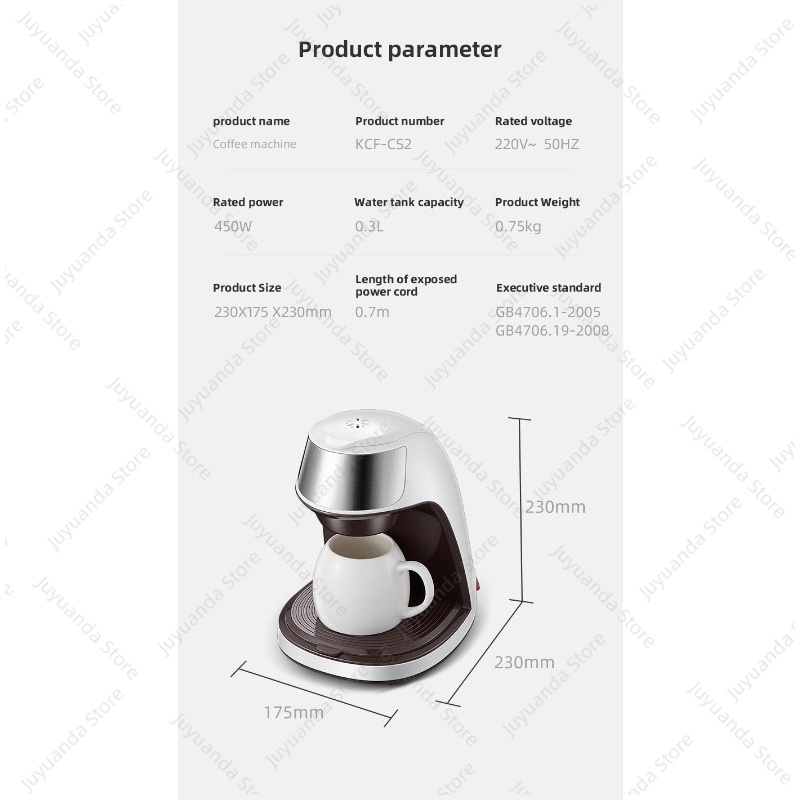 Macchina per Caffè Americana A - Coffee Tea & Espresso Appliances recensione e prezzo