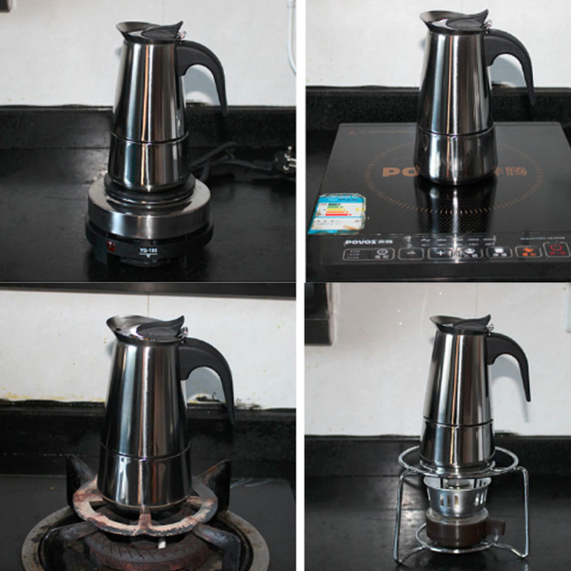 100ml/200ml/300ml/450ml/600ml  - Moka Pot Stove recensione e prezzo