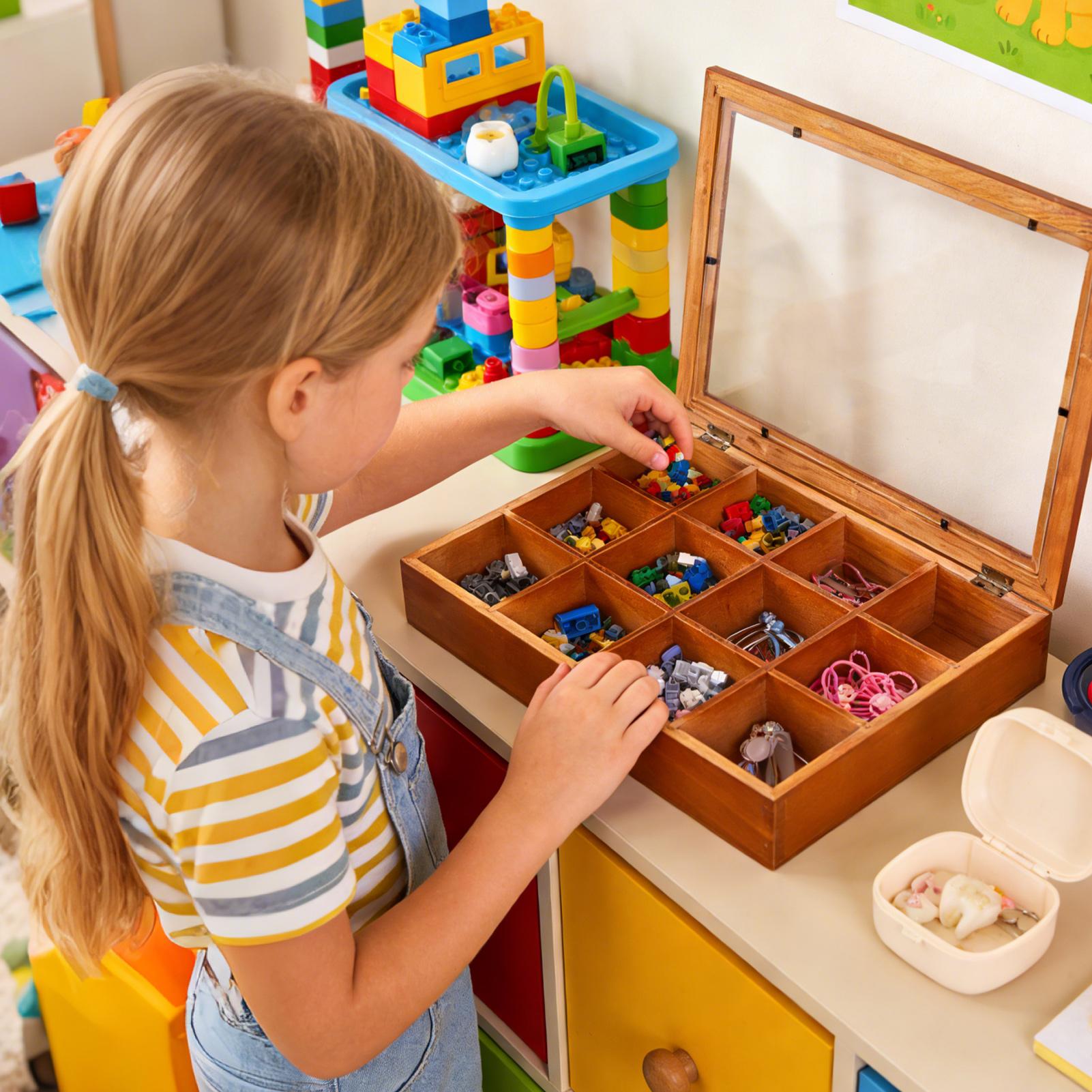 Scatola in Legno per Conservaz - Coffee Tea Drawer Organizer recensione e prezzo