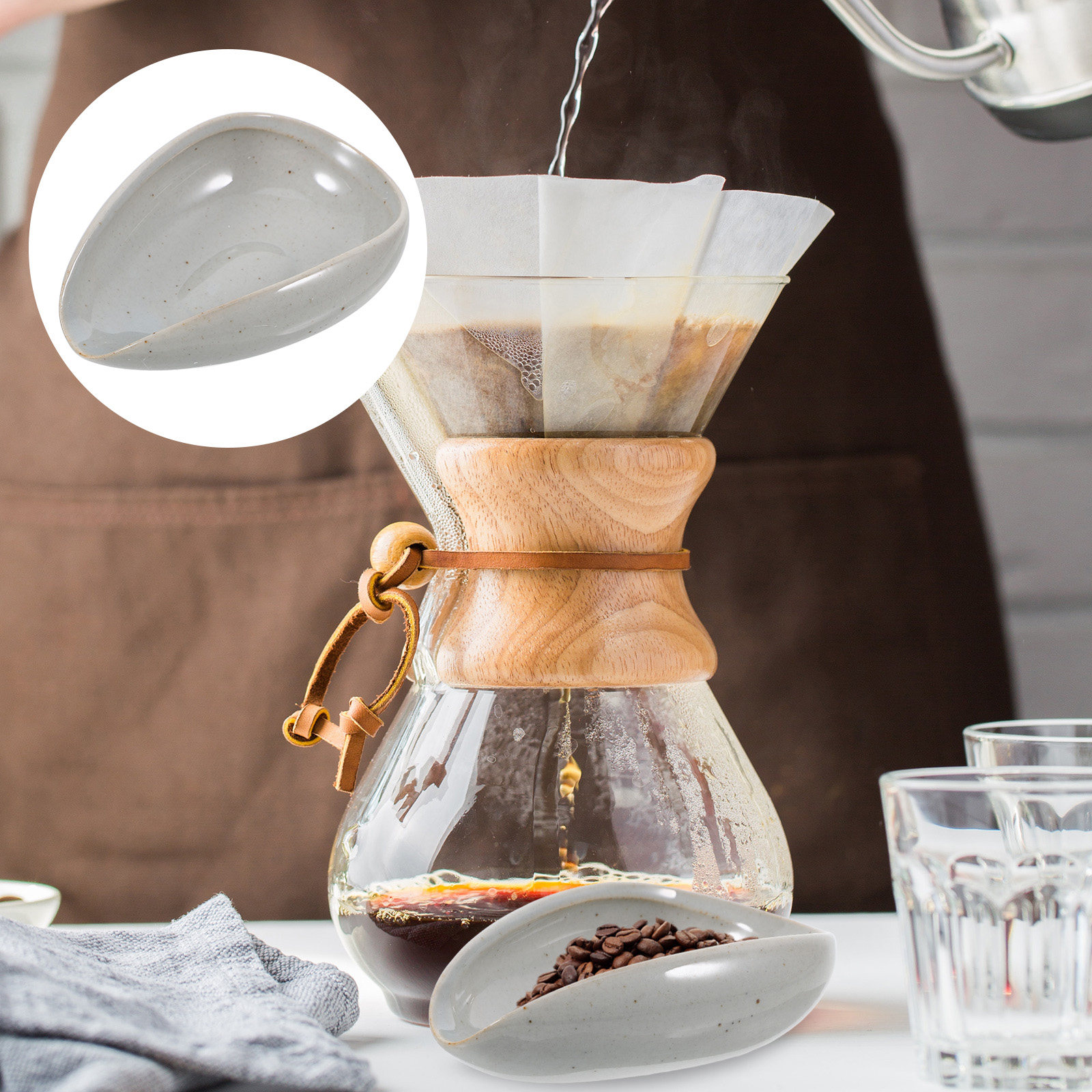 Vassoio in Ceramica per Chicch - Coffee Tea And Bean Leaf recensione e prezzo