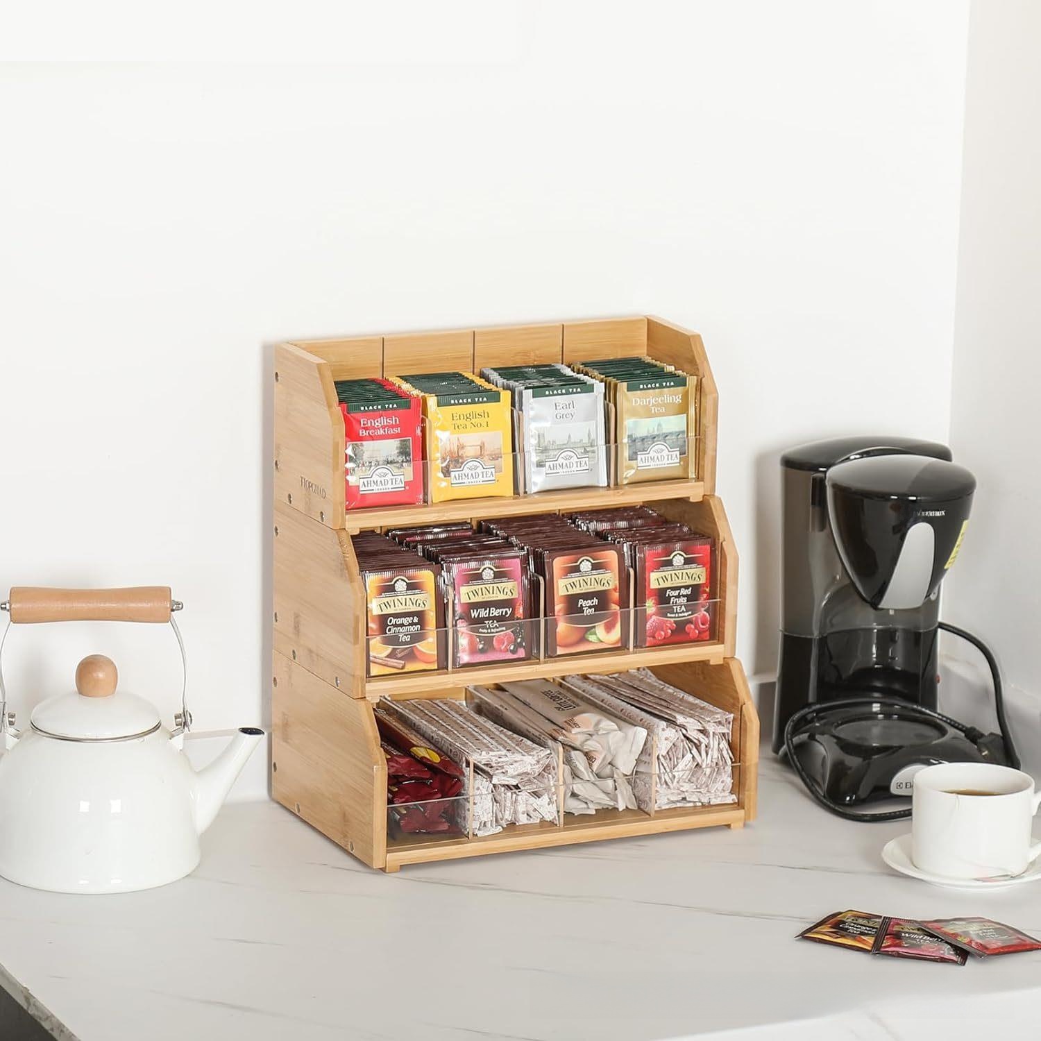 Scatola porta bustine di tè in - Coffee Tea Box recensione e prezzo