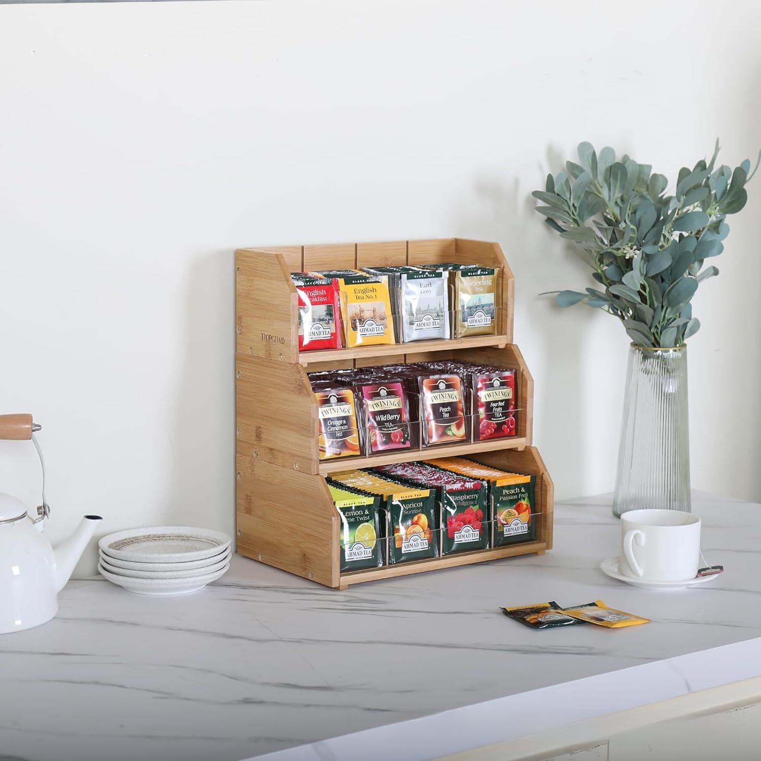 Scatola porta bustine di tè in - Coffee Tea Box recensione e prezzo