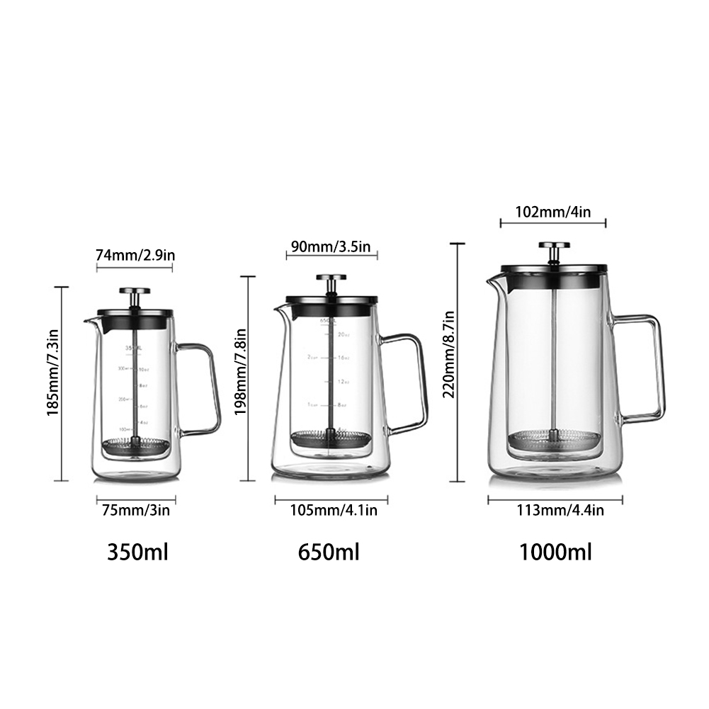 Pentola per caffè da tè ad alt - French Press Coffee & Tea recensione e prezzo