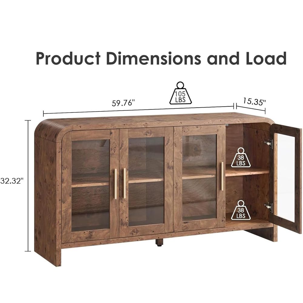 Credenza Buffet con Vani Porta - Coffee & Tea Maker Machine recensione e prezzo