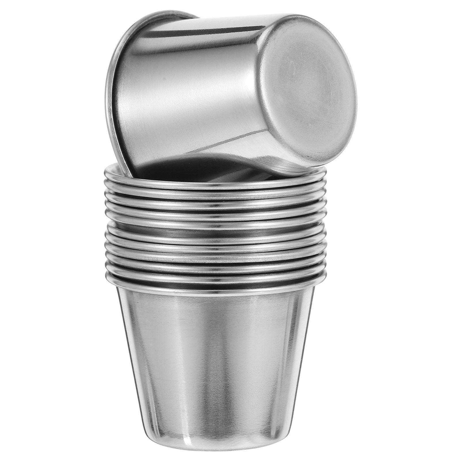 12 Bicchieri in Acciaio Inox d - Juice Tea Coffee recensione e prezzo