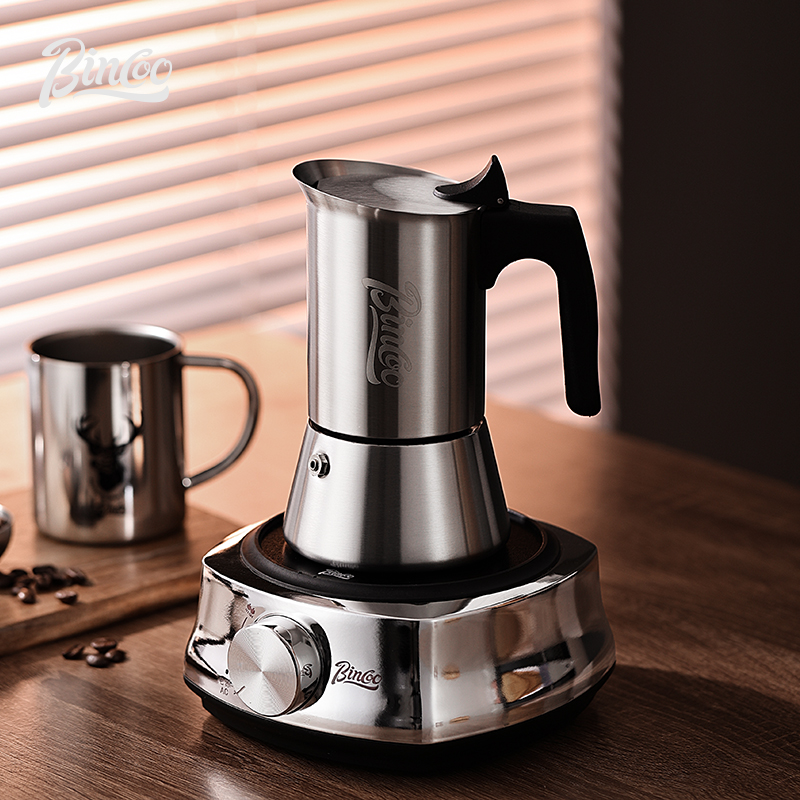 Caffettiera Bincoo in Acciaio  - Moka Pot Stove recensione e prezzo