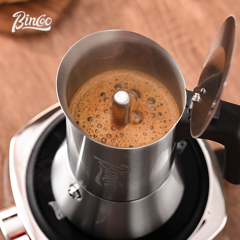 Caffettiera Bincoo in Acciaio  - Moka Pot Stove recensione e prezzo