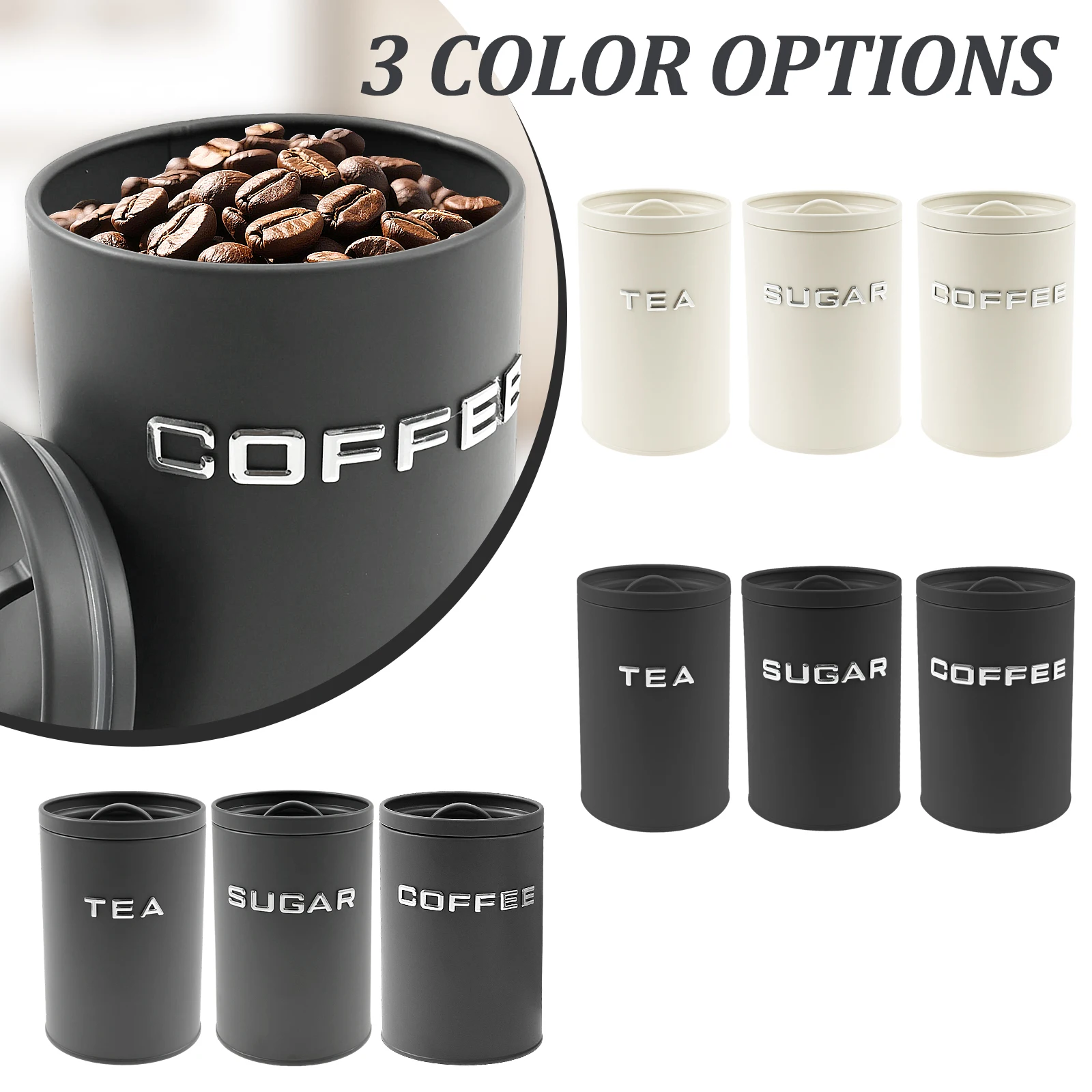 Barattolo di zucchero per tè e - Coffee Tea Sugar Container Set recensione e prezzo