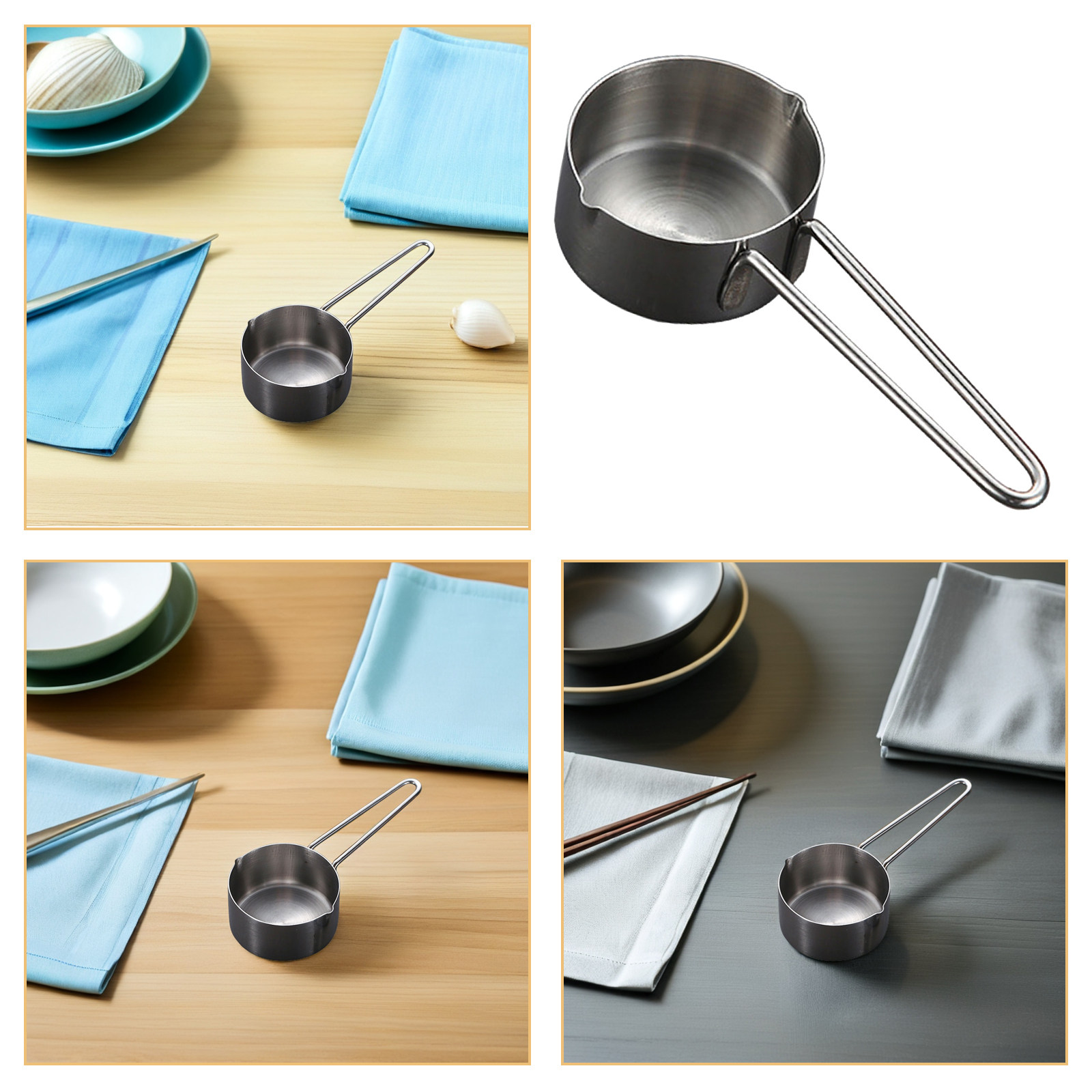 Cucchiaio dosatore in acciaio  - Coffee Tea And Bean Leaf recensione e prezzo