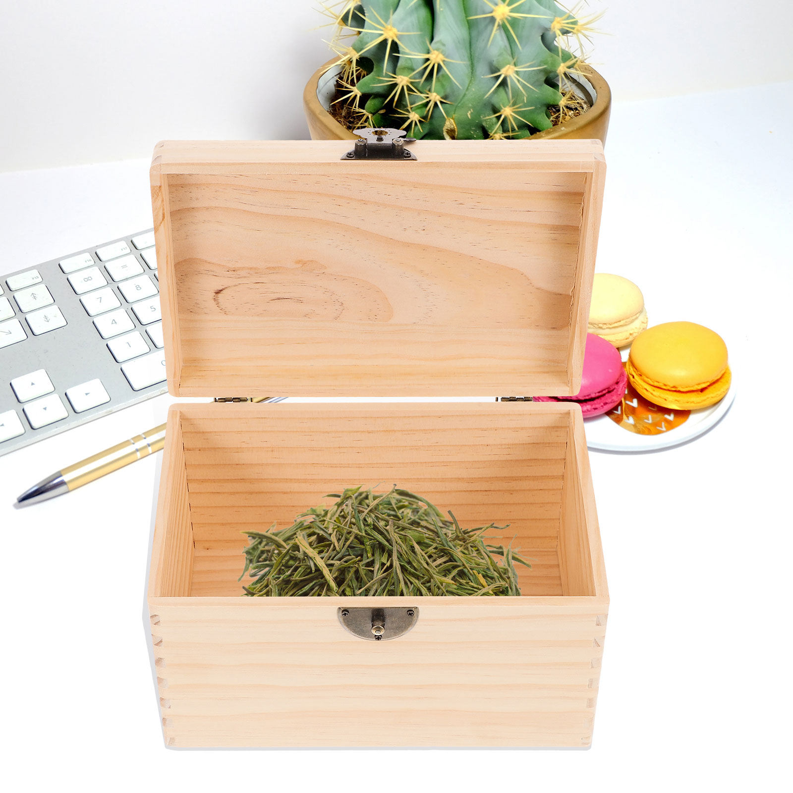 Contenitore per Tè in Legno di - Coffee Tea And Bean Leaf recensione e prezzo